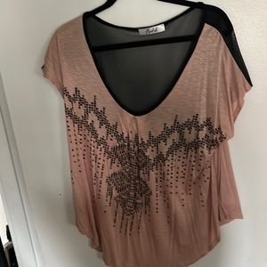 Women’s sequin top never worn no tags size is 2xl but runs small